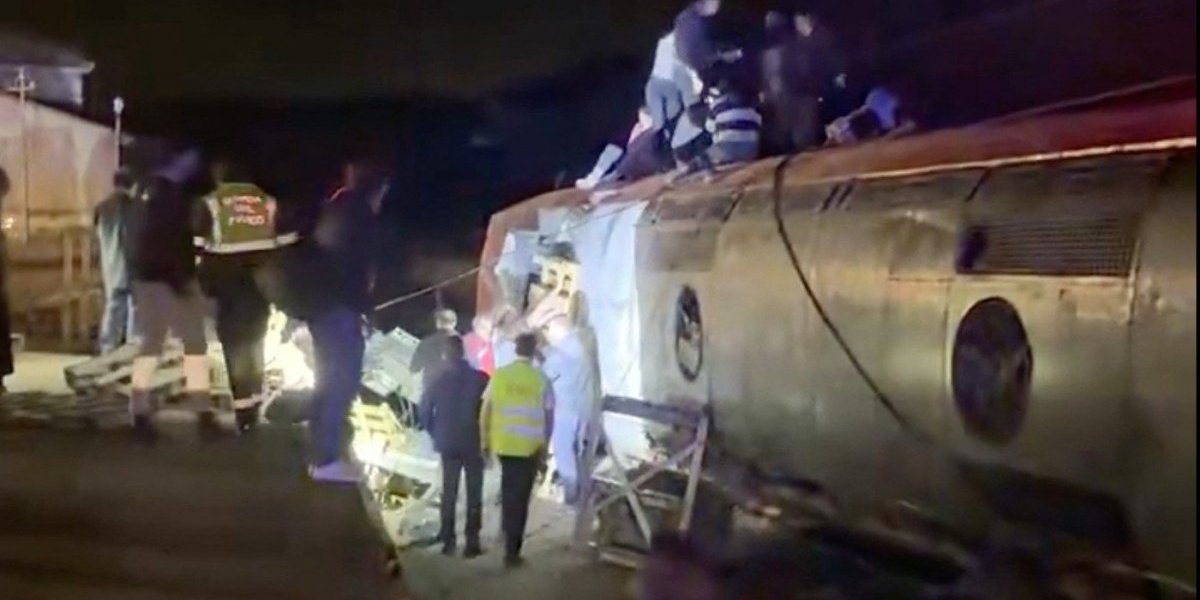 Iskakanje voza u Španiji