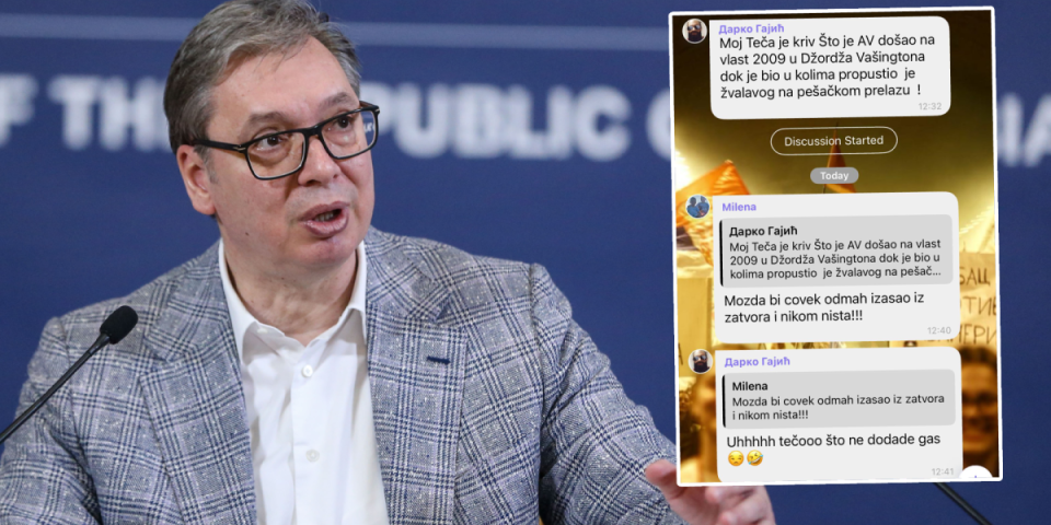 Bolest blokadera! Monstruozne pretnje Vučiću: Tečo, što ga ne zgazi?!