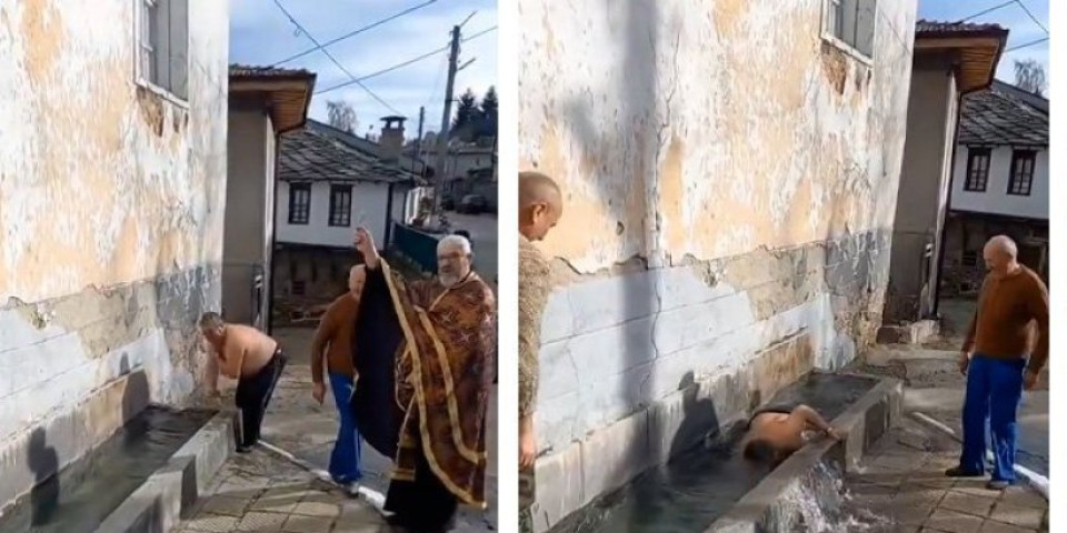 HIT! Pogledajte kako Bugari slave Bogojavljanje - Ko hoće, nađe način! Snimci su haos, interntet se usijao (VIDEO)
