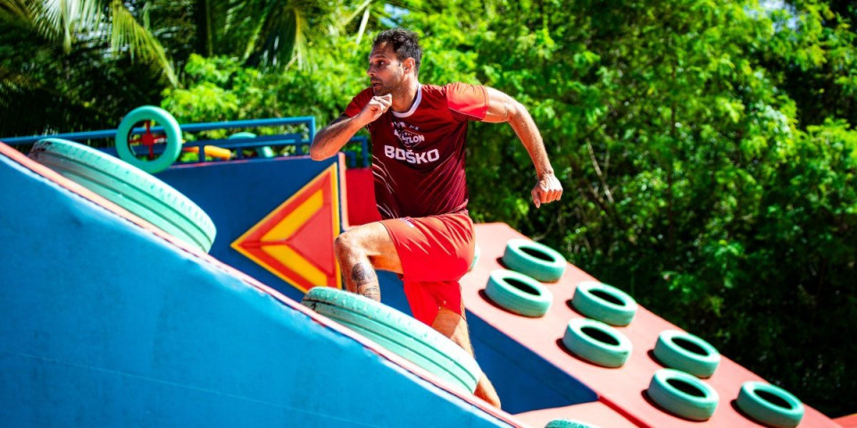 "Tajo, hvala ti": Exatlon Srbija - Takmičar Crvenih zaplakao kada je čuo ćerkin glas