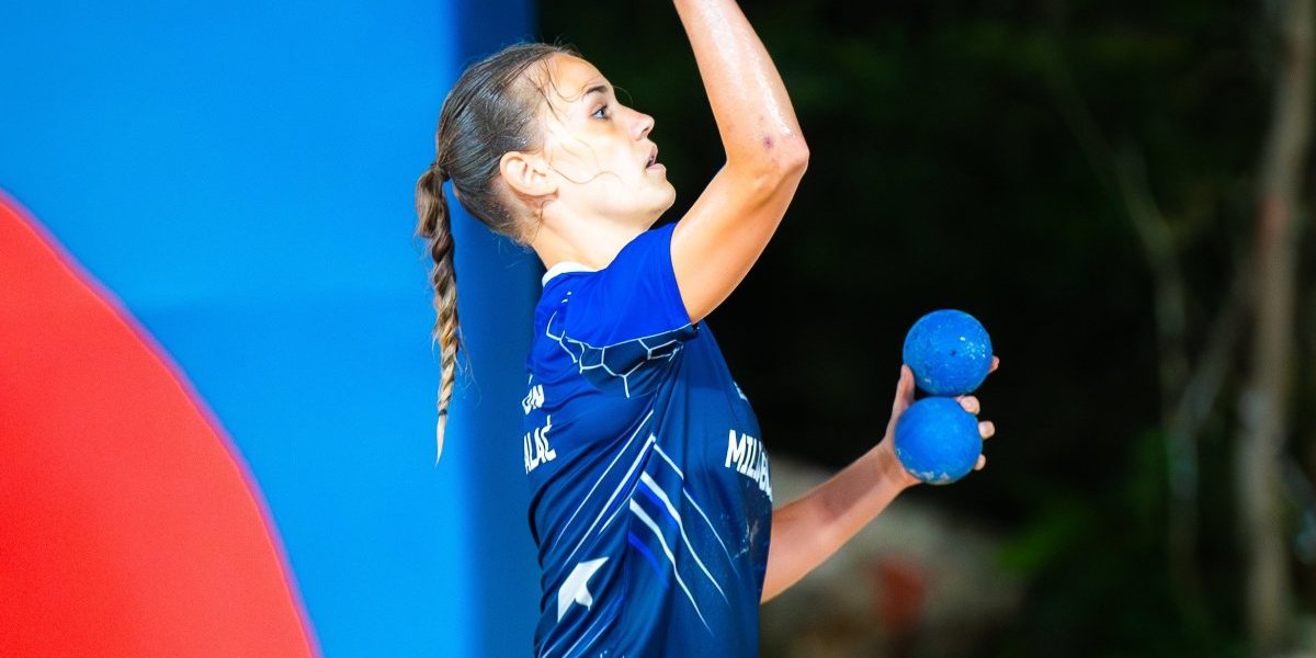 Milica Balać na poligonu