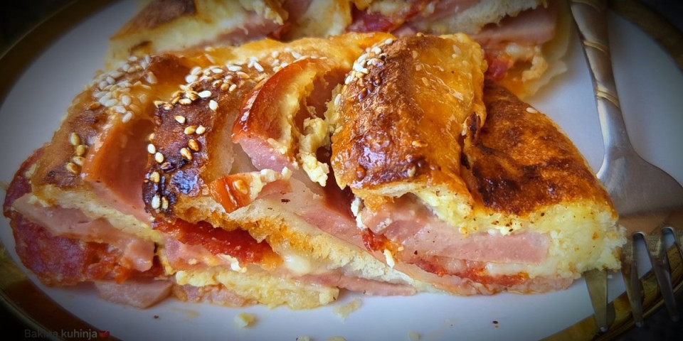 Harmonika hleb sa šunkom i sirom: Ukusno jelo koje okuplja celu porodicu (VIDEO)