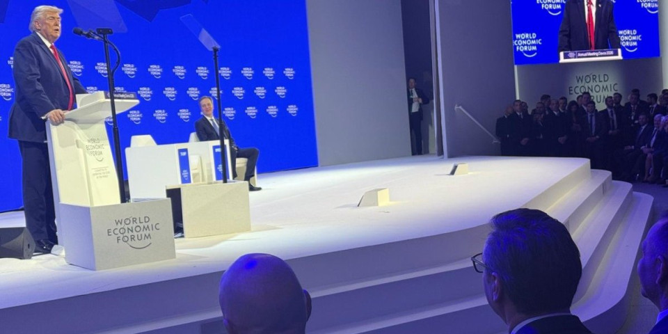 Vučić pratio Trampovo obraćanje iz prvog reda: Ovde je sedeo predsednik Srbije tokom govora koji je pratio ceo svet (VIDEO)