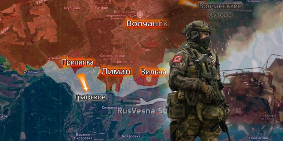 (FOTO) Rusi pregazili Volčansk! Ukrajinci se povlače