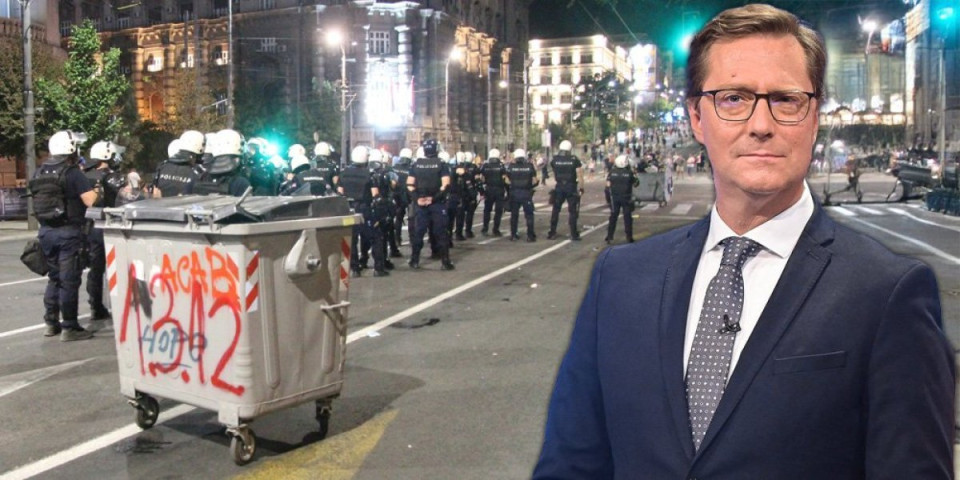 Evroposlanik javno priznao: Došli smo da podržimo nasilne blokade u Srbiji