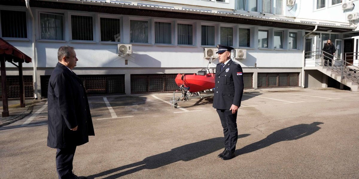 Ministar unutrašnjih poslova Ivica Dačić u Prijepolju