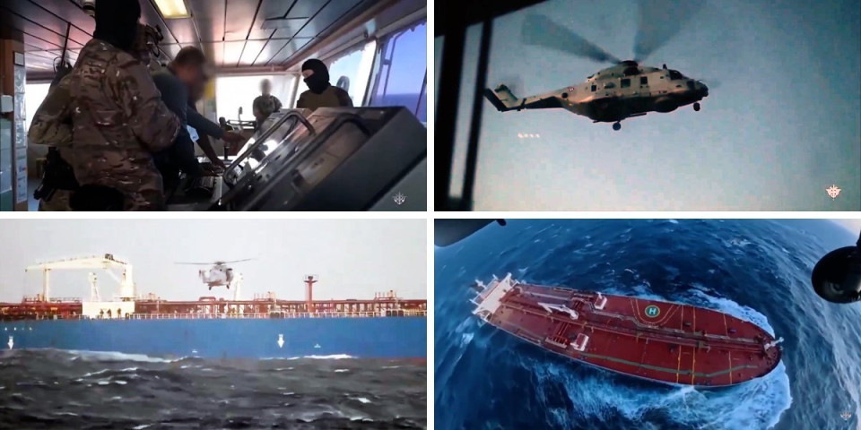 Ovako je izgledalo otimanje ruskog tankera! Francuzi ponosno pokazali jezivu provokaciju (VIDEO)