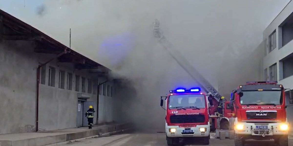 Požar u Novom Pazaru
