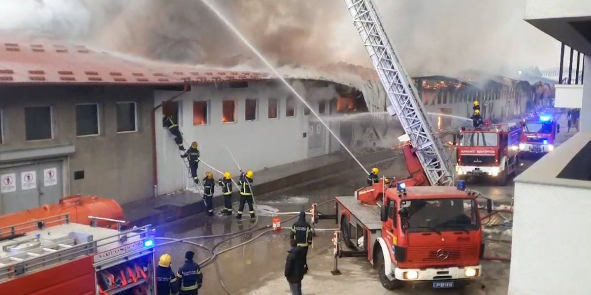 Požar u Novom Pazaru