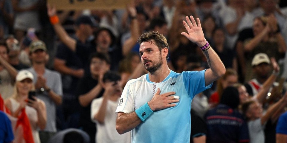 Vavrinka odigrao poslednji meč na Australijan openu: Potom je otvorio pivo i oduševio navijače (FOTO)