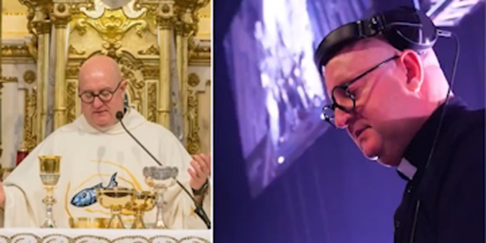 (VIDEO) Tehno svešenik oduševio mase: Ljudi gledaju i ne veruju - Kakav je ovo DJ?