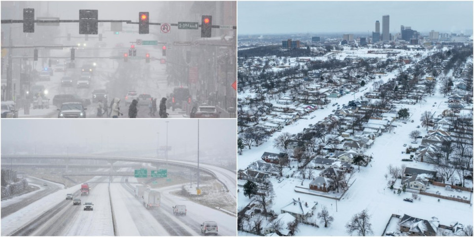 (VIDEO) Panika u SAD! Narod opustošio rafove u prodavnicama: Najgore tek dolazi, gnev prirode se obrušio na celu državu