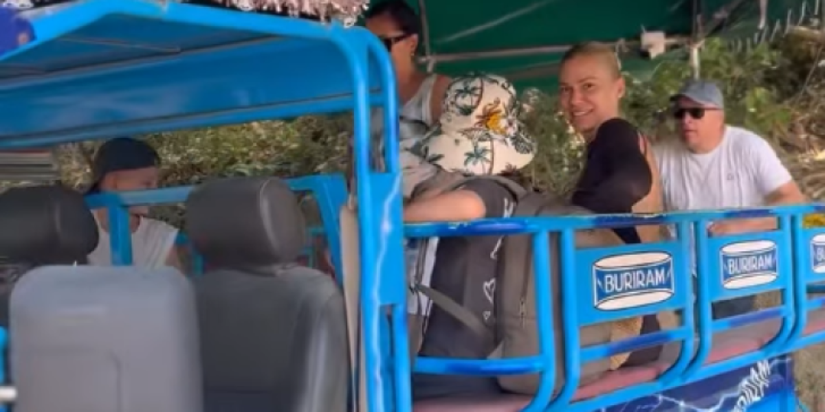 Nataša Bekvalac na Tajlandu