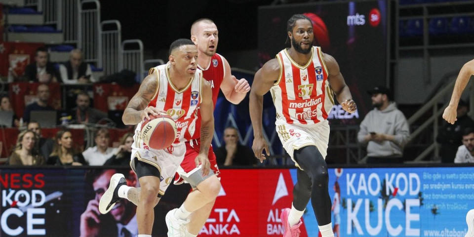 Raspucana Zvezda nastavila seriju pobeda: Crveno-beli lako prešli stotku protiv Beča