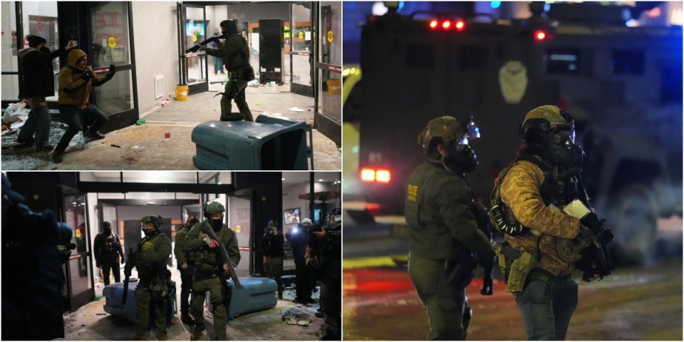 (VIDEO) Puca se širom Amerike, ima mrtvih! Građanski rat je već izbio?! Tramp najavio hitno izvođenje vojske na ulice