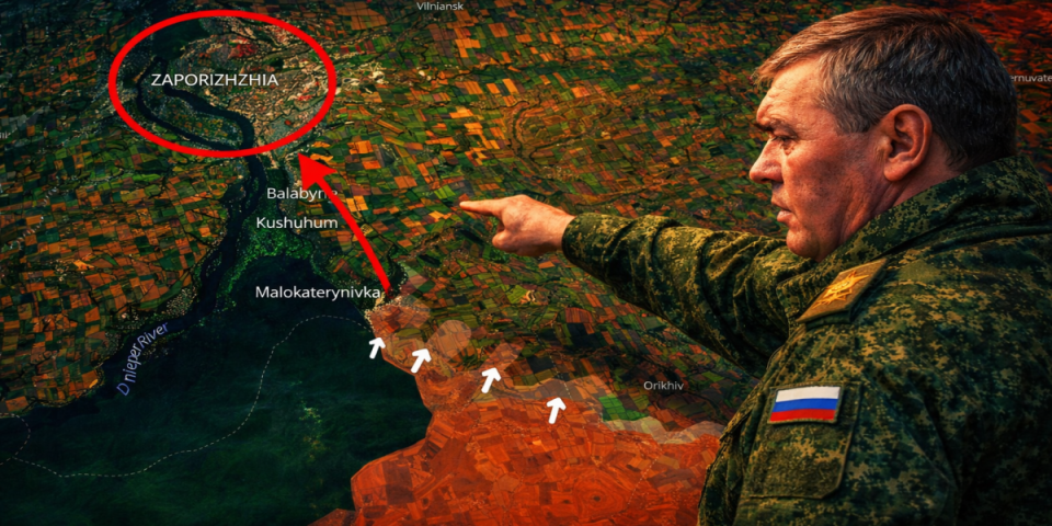 (FOTO) Krah Ukrajine! Rusi izbili na obode Zaporožja - Hitno se oglasio Gerasimov, upravo se lomi rat - ako Rusi uzmu ovo...