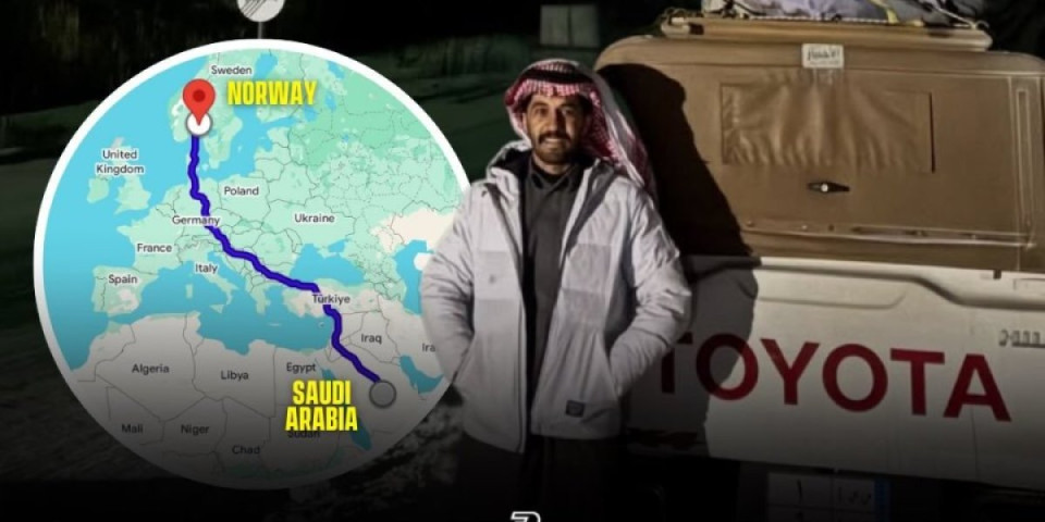 Svi su mislili da je lud! Preko Balkana stigao do kraja sveta - Borio se samo zbog ovog prizora! (FOTO)