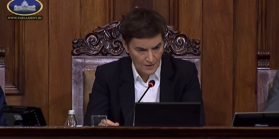 "Neka vam je na čast": Brnabić odgovorila blokaderu Borku Stefanoviću (VIDEO)