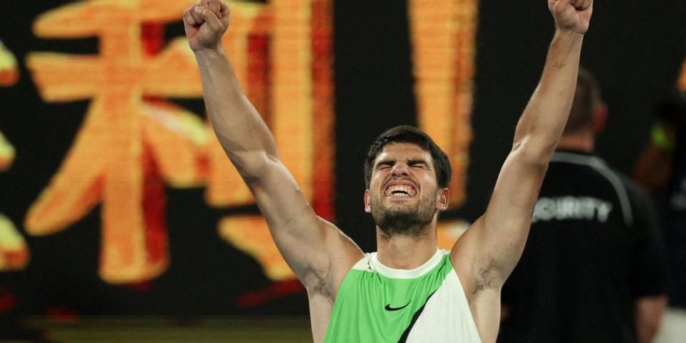 Kralj tenisa piše istoriju! Novi neverovatan podvig Alkaraza na Australijan openu