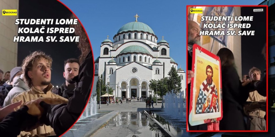 Čist satanizam! Dok blokaderi i tajkunski mediji skrnave Hram Svetog Save, istina je izašla na videlo