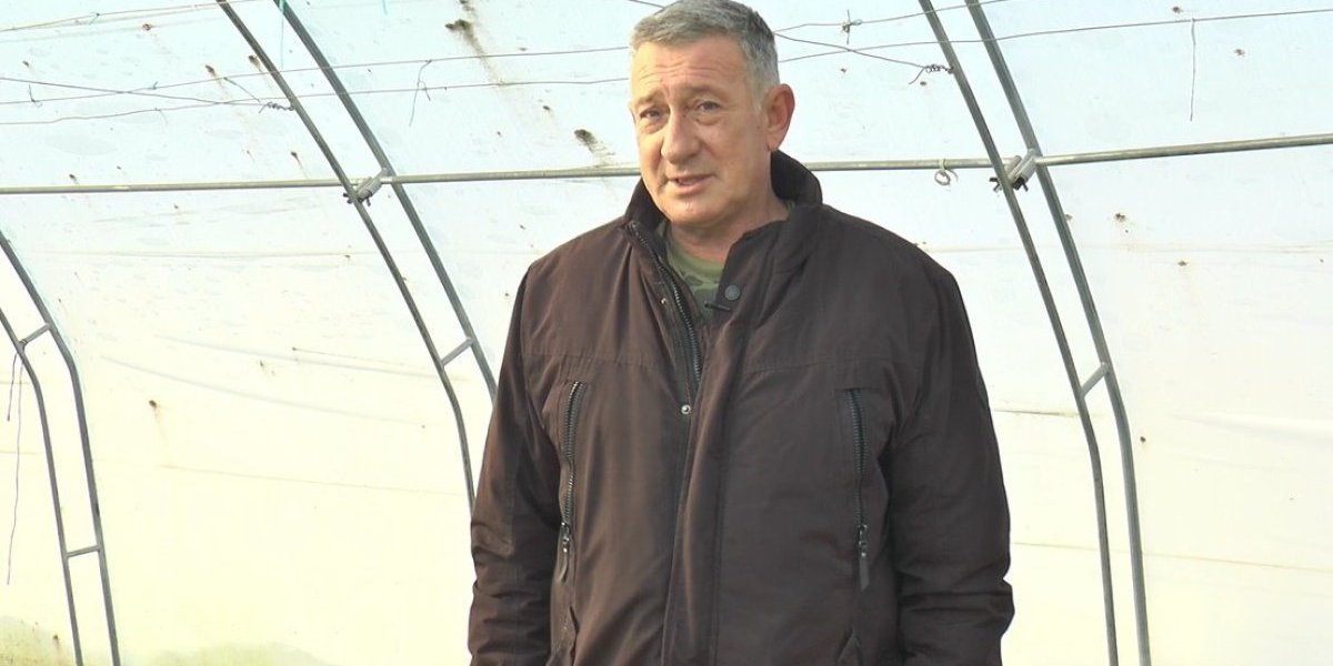 Marko Mijović, poljoprivrednik iz Belosavca kod Topole