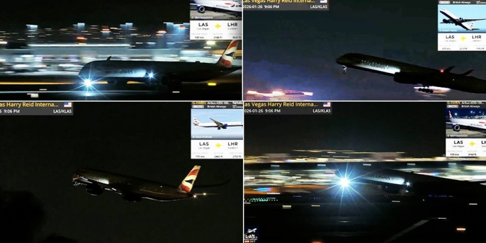 Drama britanskog aviona u vazduhu: Počelo je da varniči, a onda je usledio horor! (VIDEO)