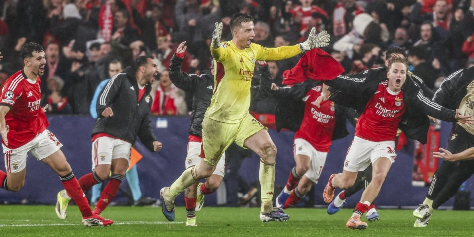 Čudo u Lisabonu - Golman odveo Benfiku dalje, a Real ostavio bez osmine finala (VIDEO)