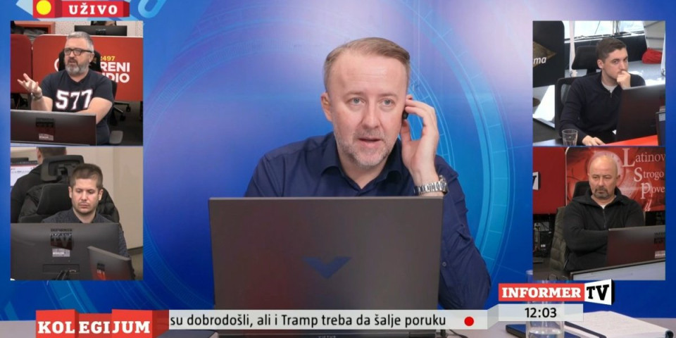 "Šta ćeš ti u Čačku?!" Šok scena u Kolegijumu, Vukelić se uključio s druge TV - Vučko ga pitao samo jedno