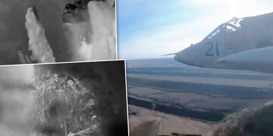 Snimak koji je zaledio svet: Pogledajte poslednjih 20 sekundi leta ukrajinskog asa pre nego što ga je spržio ruski projektil (VIDEO)