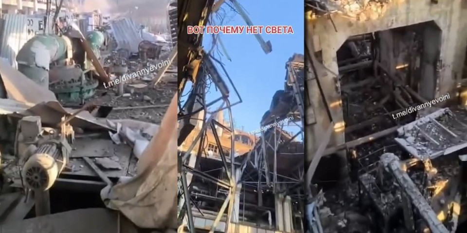 (VIDEO) Au... Objavljeni prvi snimci nakon ruskog najstrašnijeg udara - ovo se nikada neće obnoviti, kamen na kamenu ostao nije