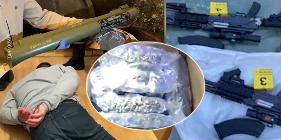 PUKO PORODIČNI BIZNIS! Oglasilo se Tužilaštvo: Ovo su uhapšeni nakon istorijske zaplene droge kod Kruševca (FOTO/VIDEO)