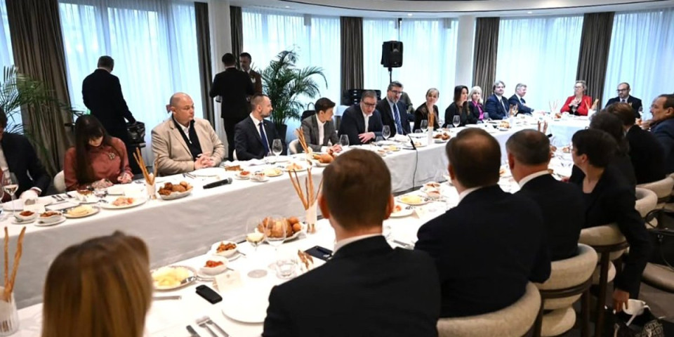 Vučić sa ambasadorima zemalja članica EU: Otvoren i sadržajan razgovor o evropskom putu Srbije (FOTO)