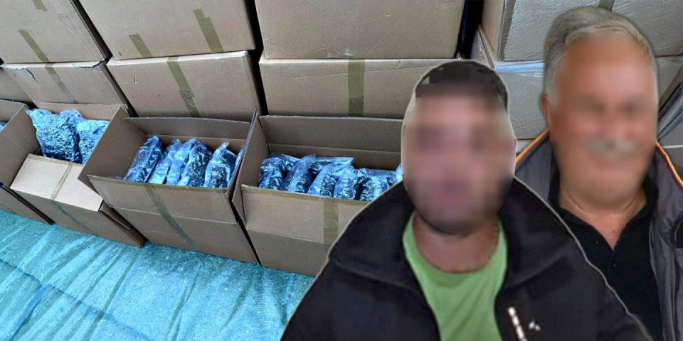 Ovo su uhapšeni narko otac i sin: Kornišoni bili paravan za 5 tona marihuane, zgrnuli milione (FOTO)