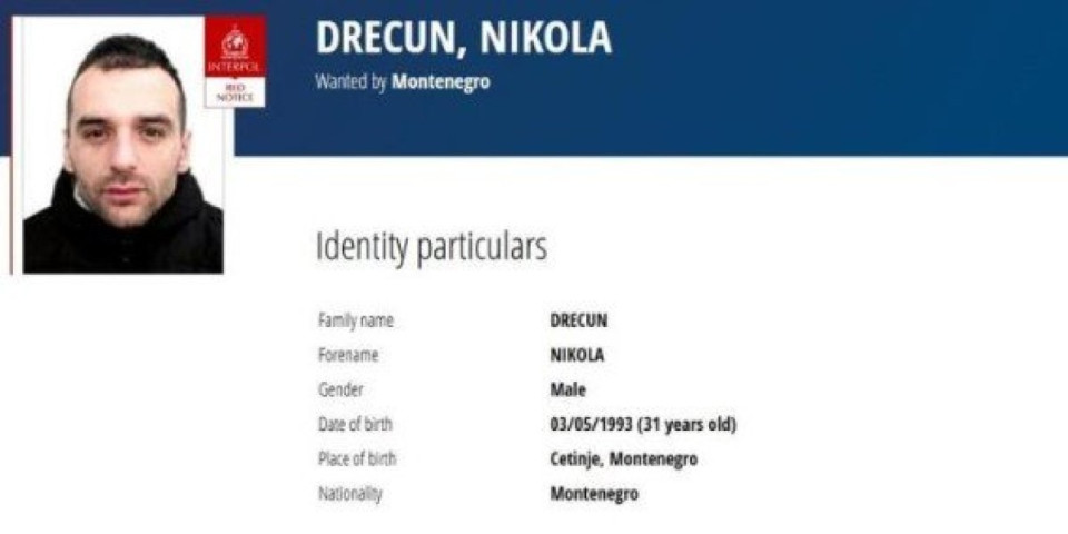 "Sprema se moja likvidacija, glava mi je ucenjena na 350.000 evra": Nastavljeno suđenje odbeglom Nikoli Drecunu - drama na svedočenju