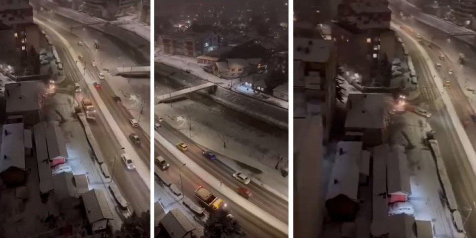 Sneg u celoj Srbiji: Obeleo i Beograd, Kragujevac, Zlatibor...(VIDEO)