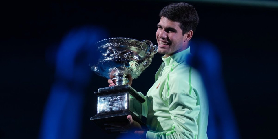 Karlos Alkaraz zaradio milione evra u Melburnu - Pašće vam vilica kada vidite