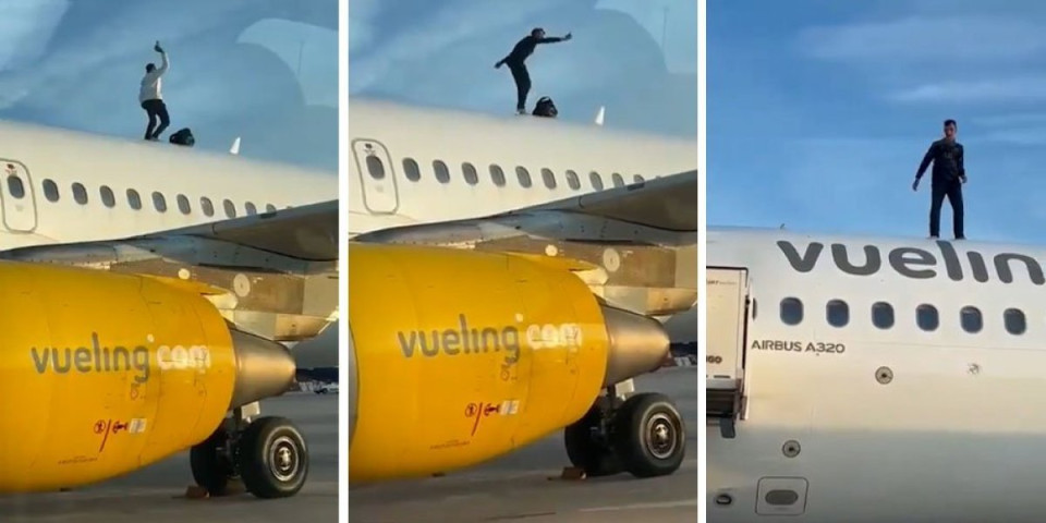 Incident koji je zaustavio aerodrom: Muškarac utrčao na pistu i uradio nešto nezamislivo (VIDEO)