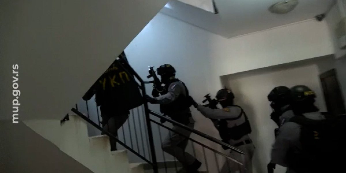 hapšenje osumnjičenih za pokušaj ubistva Vuka Bajruševića