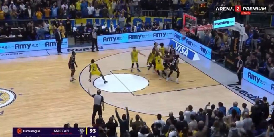 (VIDEO) Hladan tuš za Partizan: Pogledajte neverovatan koš Makabija za pobedu u poslednjoj sekundi