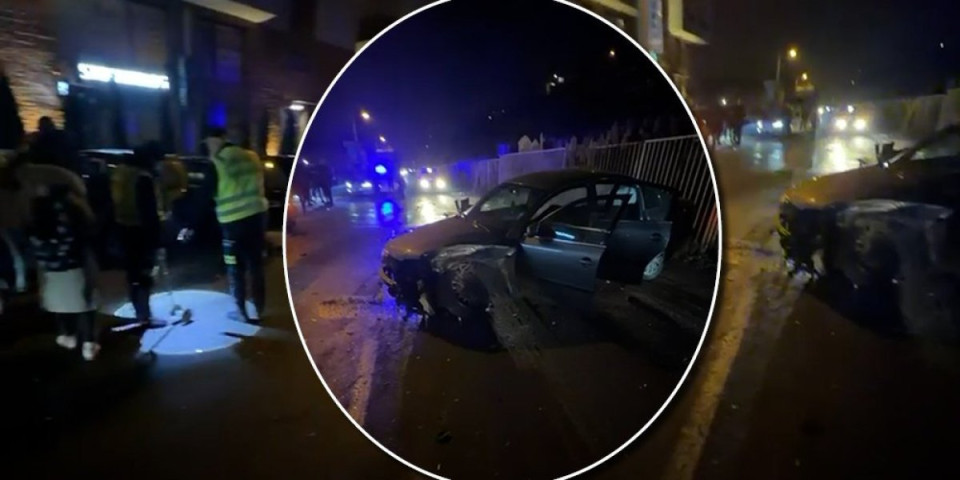 Haos u Novom Pazaru: Lančani sudar šest vozila, ima povređenih (VIDEO)