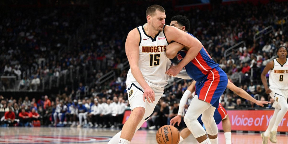 Auuu, ovde ni Jokić ne pomaže: Denver očajan protiv Pistonsa, moraju Nagetsi hitno da reaguju