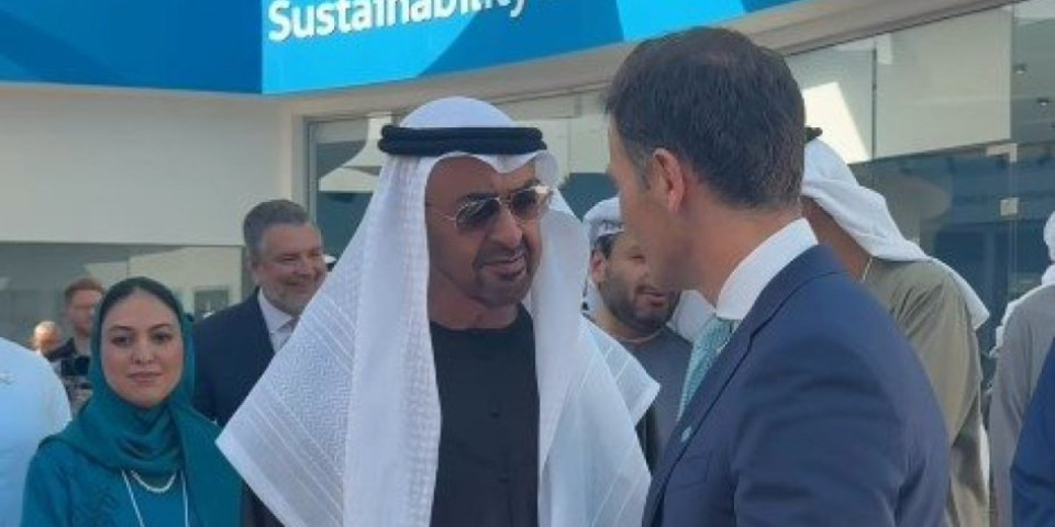 Ministar Mali u Dubaiju na Svetskom samitu vlada: Sreo se sa Muhamedom bin Zajedom (VIDEO)