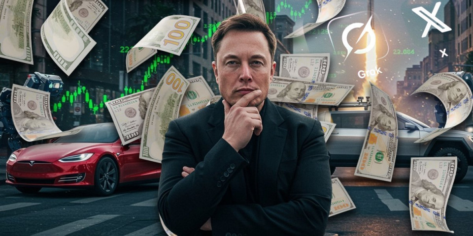 Ilon Mask ušao u istoriju: Prvi čovek čije je bogatstvo premašilo neverovatnu cifru!