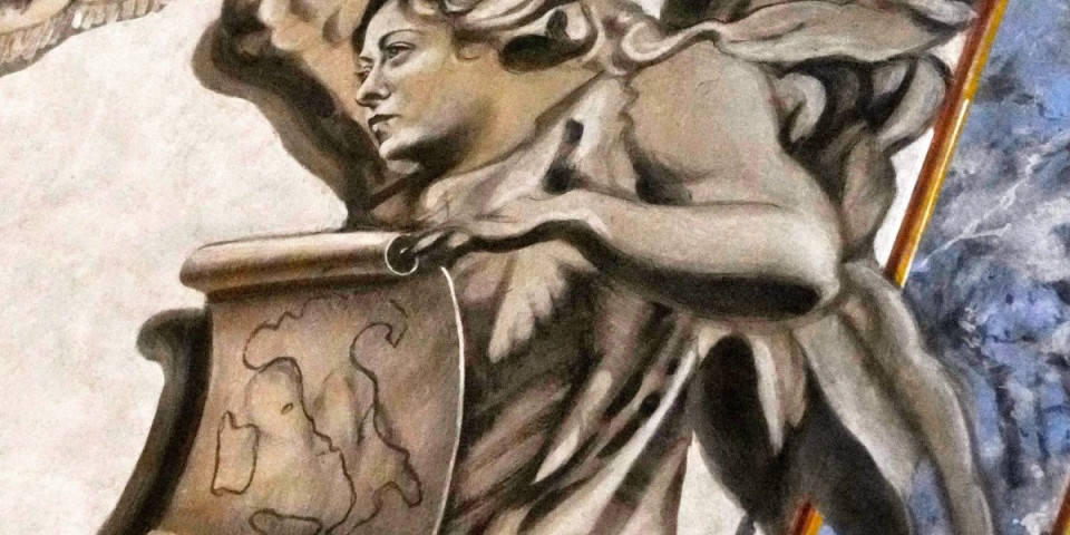 (FOTO) Otkrivena sudbina freske sa likom Đorđe Meloni: Nećete verovati šta su uradili