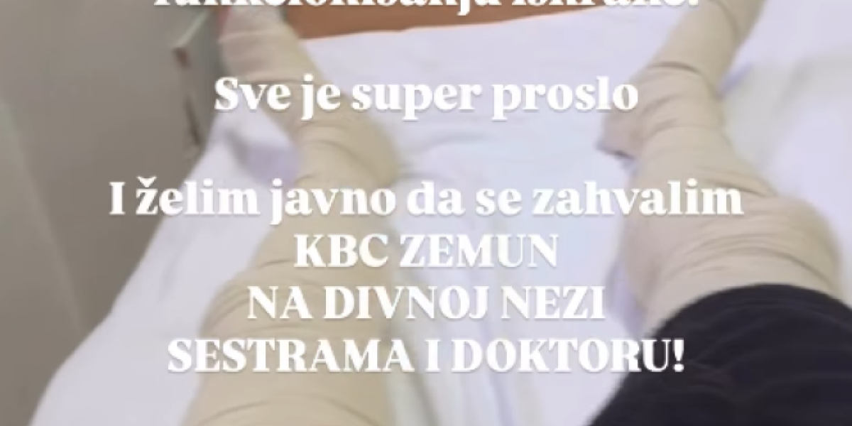 Savo Perović u bolnici