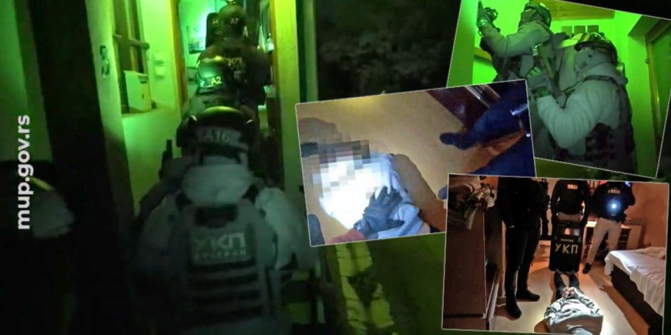 Automobil goreo kao baklja: Pogledajte hapšenje osumnjičenog piromana (VIDEO)