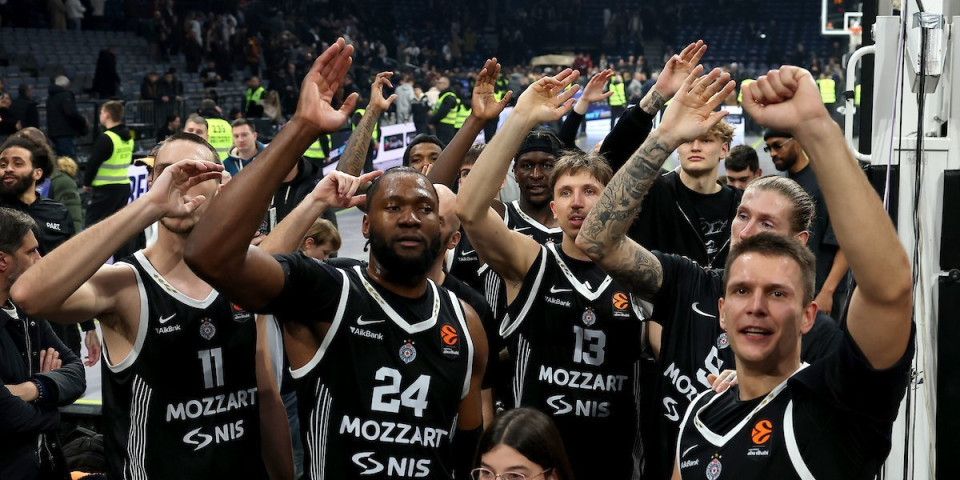 Zvezda se raduje zbog Partizana: Tabela Evrolige nakon crno-bele rapsodije u Areni