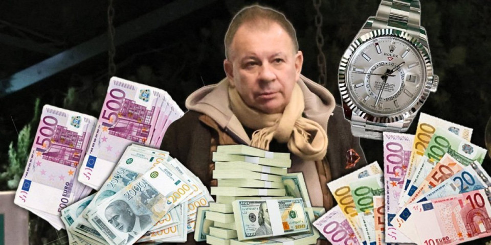 Tajkunski život Nebojše Bojovića: Mesečno od države uzme 457.659 dinara - na ruci skup sat, a večera u luks restoranu