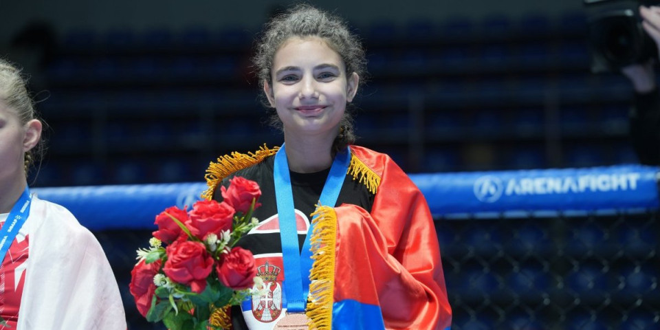 Prva medalja za Srbiju na EP u MMA - Una Mihajlović ispisala istoriju i osvojila bronzu