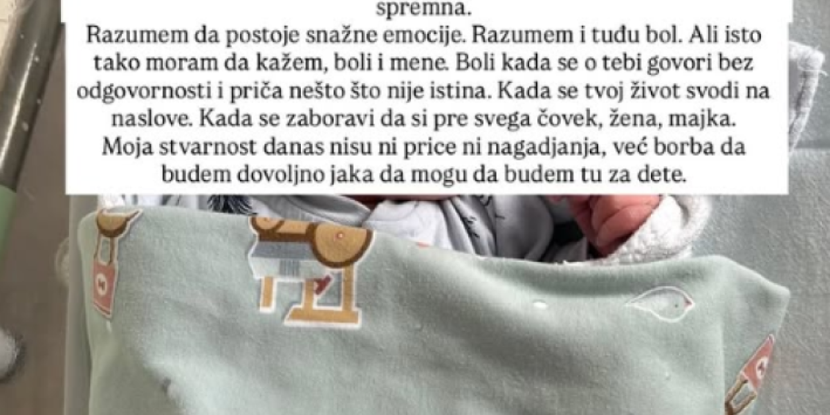 Saopštenje Milice Todorović